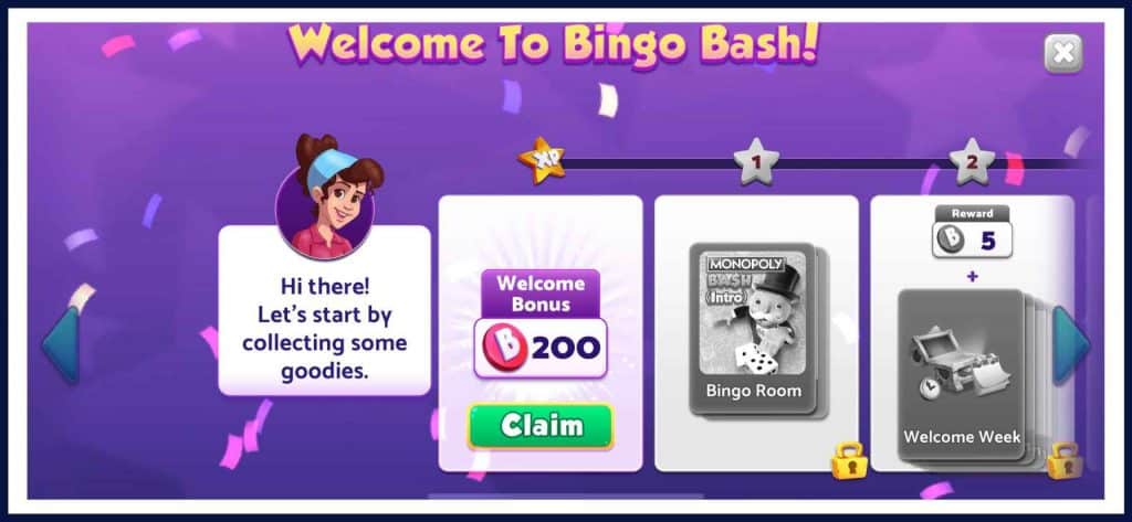 Bingo Bash Welcome Bonus