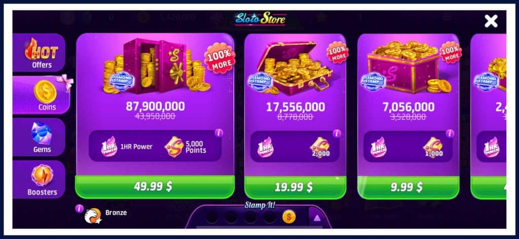 Buy Slotomania Coins