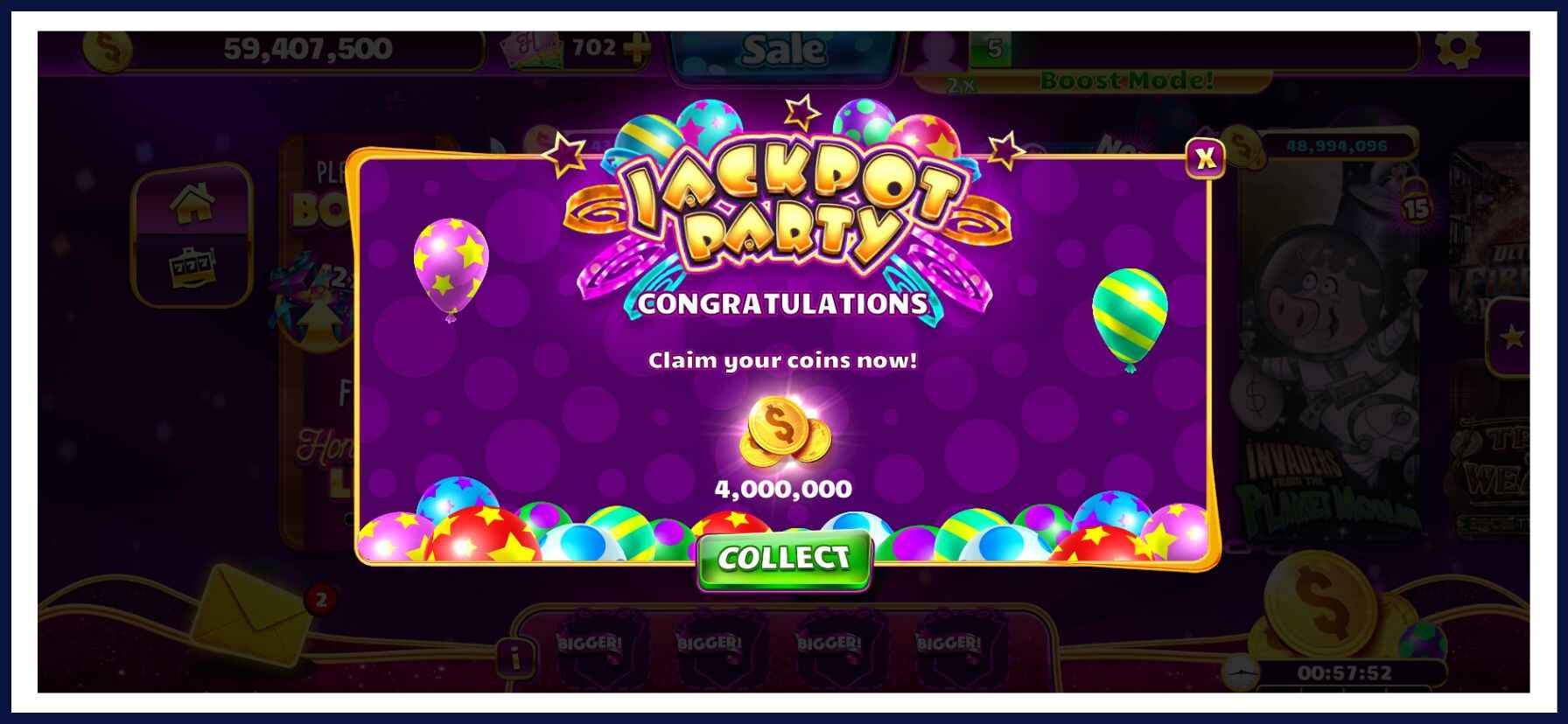 Jackpot Party Free Coins August 2024 FCC