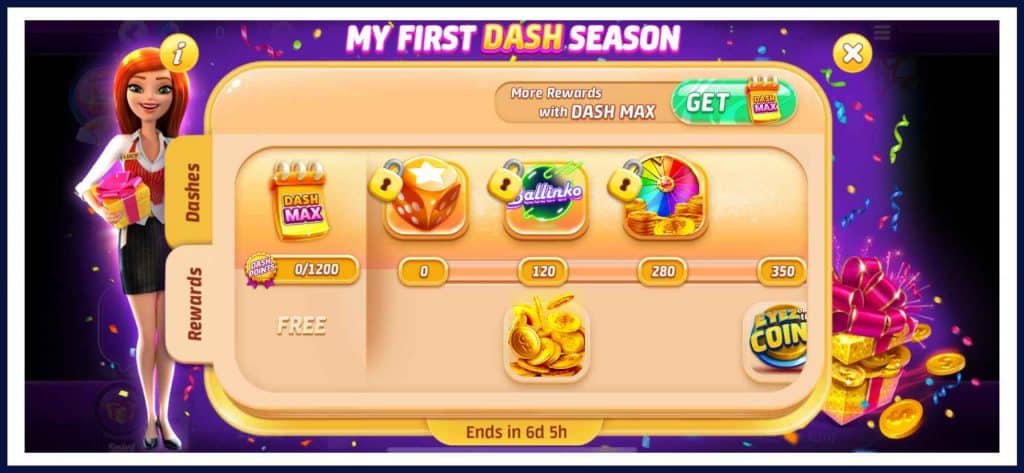 Rewards in Slot Casino Game