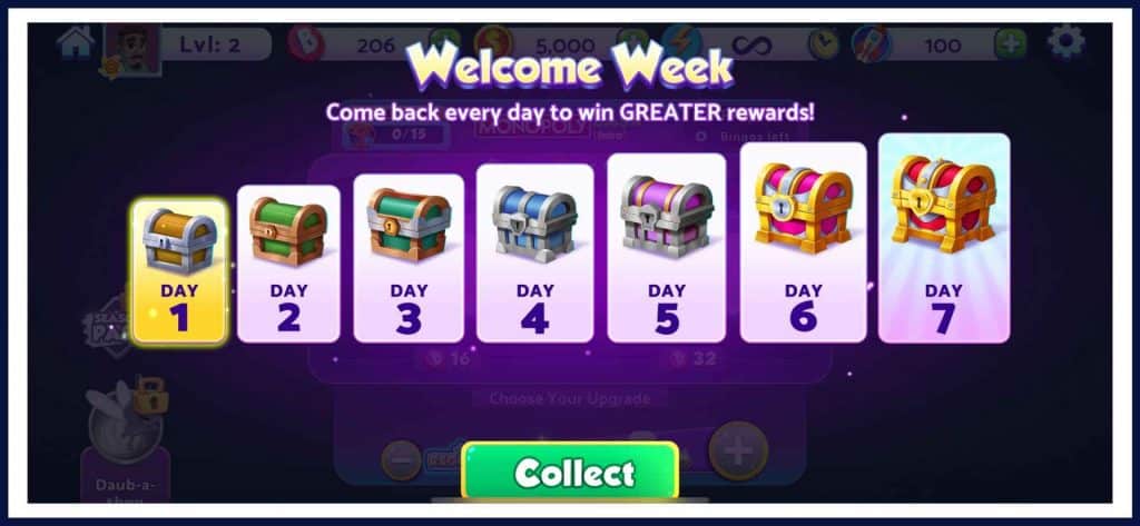 Welcome Week Get Bingo Bash Free Chips