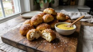 Quick Soft Pretzel Bites – No Yeast, Ready in 30 Minutes