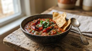 Smoky Oven-Roasted Tomato Salsa