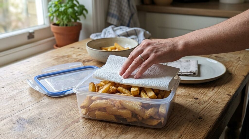 Making how to store chips to keep them crispy for days